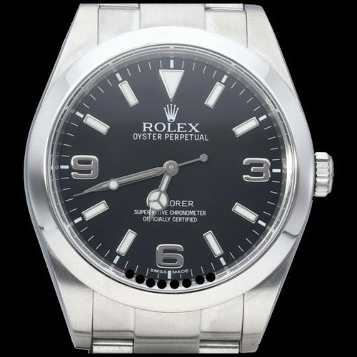 Montre Rolex Explorer - Montre automatique homme/femme en acier 39 mm 58 Facettes MT44155