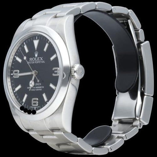 Montre Rolex Explorer - Montre automatique homme/femme en acier 39 mm 58 Facettes MT44155