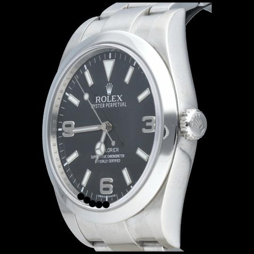 Montre Rolex Explorer - Montre automatique homme/femme en acier 39 mm 58 Facettes MT44155