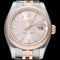 Montre Rolex Lady-Datejust - Montre 26 mm en or rose et acier 58 Facettes MT44157