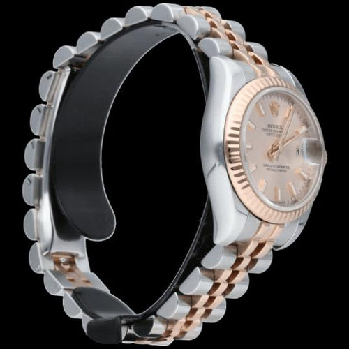 Montre Rolex Lady-Datejust - Montre 26 mm en or rose et acier 58 Facettes MT44157