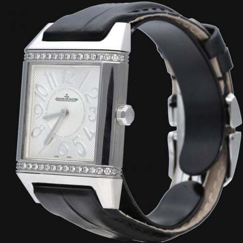 Montre Jaeger-LeCoultre Reverso Squadra Lady - Montre quartz femme en acier 58 Facettes MT44221