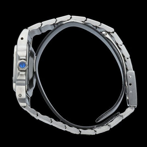 Montre Cartier Santos - Montre automatique en acier 58 Facettes MT44283