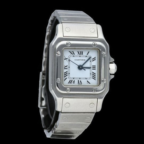 Montre Cartier Santos - Montre automatique en acier 58 Facettes MT44283
