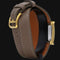 Montre Hermès Heure H - Montre femme à quartz 25 mm plaquée or 58 Facettes MT43495