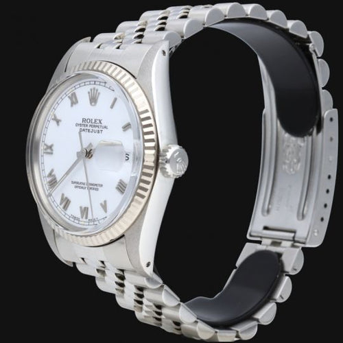 Montre Rolex Datejust - Montre 36 mm en acier 58 Facettes MT43448