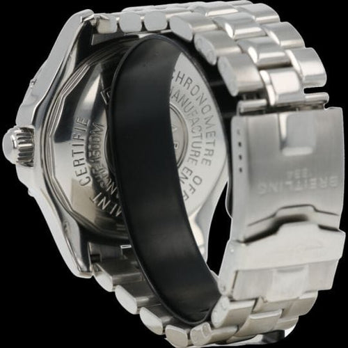 Montre Breitling Superocean - Montre automatique chronomètre 5000 ft acier 42 mm 58 Facettes MT43445