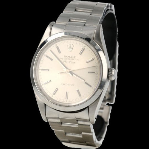 Montre Rolex Air-King - Montre homme automatique en acier 34 mm 58 Facettes MT43446