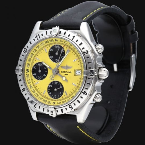 Montre Breitling Chronomat GMT - Montre homme automatique en acier 39 mm 58 Facettes MT43443