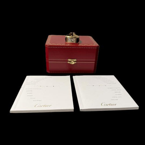 Montre Cartier Tank Américaine - Montre femme en or rose 58 Facettes MT44218