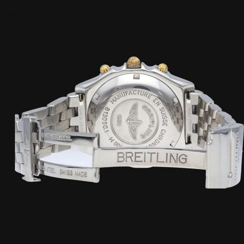 Montre Breitling Chronomat - Montre automatique homme en acier 39 mm 58 Facettes MT43439