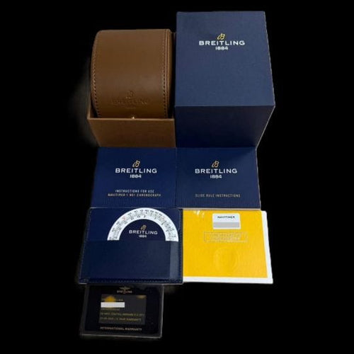 Montre Breitling Navitimer B01 - Montre chronographe 43 mm en acier 58 Facettes MT43430