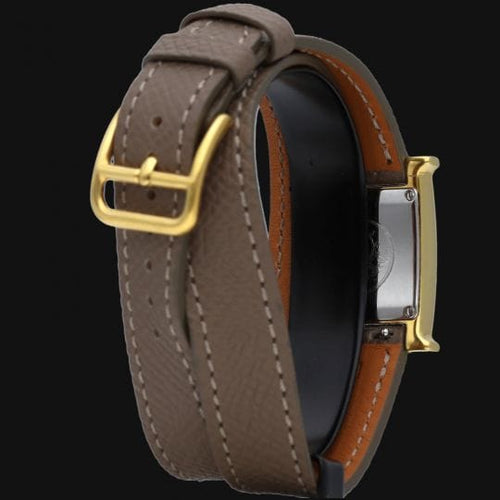 Montre Hermès Heure H - Montre femme quartz 25 mm 58 Facettes MT42922