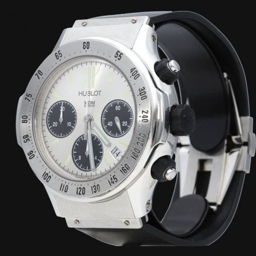 Montre Hublot Super B - Montre chronographe automatique homme en acier 42 mm 58 Facettes MT43926