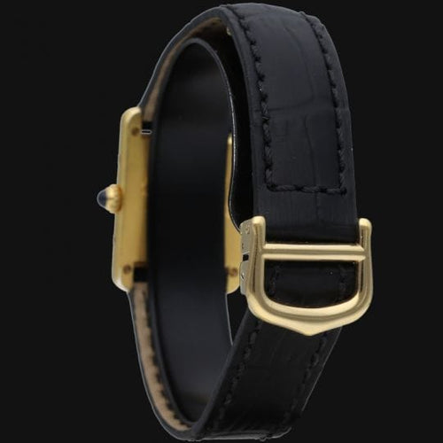 Montre Cartier Tank - Montre vermeil à quartz 58 Facettes MT44374