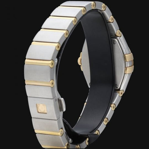 Montre Omega Constellation - Montre 27 mm en or jaune et acier avec diamants 58 Facettes MT43925