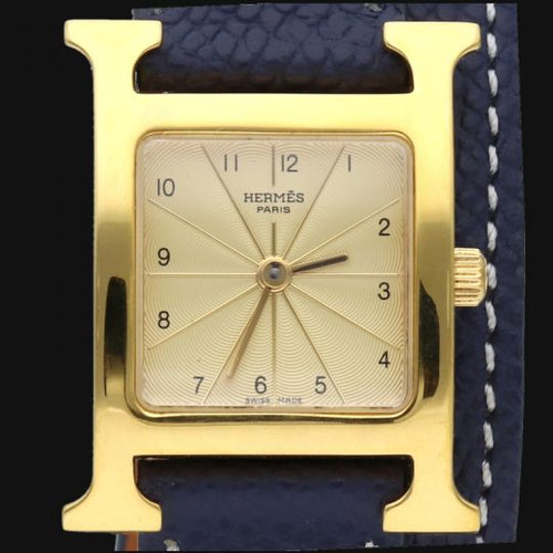 Montre Hermès Heure H - Montre femme quartz 25 mm 58 Facettes MT43496
