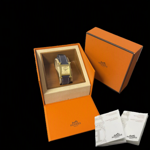Montre Hermès Heure H - Montre femme quartz 25 mm 58 Facettes MT43496