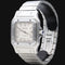 Montre Cartier Santos Galbée - Montre femme automatique en acier 29 mm 58 Facettes MT43424