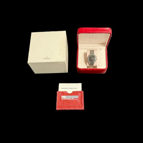 Montre Omega Speedmaster - Montre chronographe automatique en acier 39 mm 58 Facettes MT42661