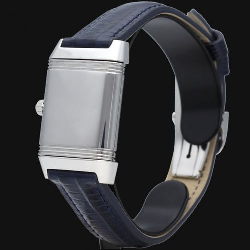 Montre Jaeger-LeCoultre Reverso Classique Lady - Montre femme en acier et diamants 58 Facettes MT42857