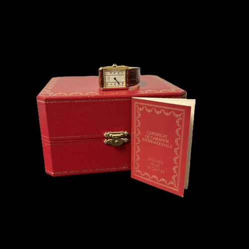 Montre Cartier Must - Montre femme en vermeil, quartz 58 Facettes MT43316