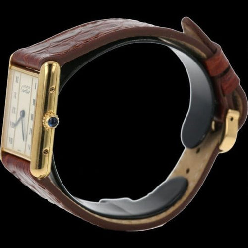 Montre Cartier Must - Montre femme en vermeil, quartz 58 Facettes MT43316