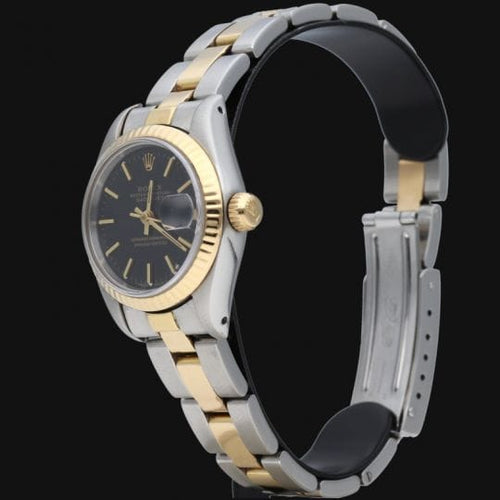 Montre Rolex Datejust - Montre femme 26 mm en acier et or jaune 58 Facettes MT44320