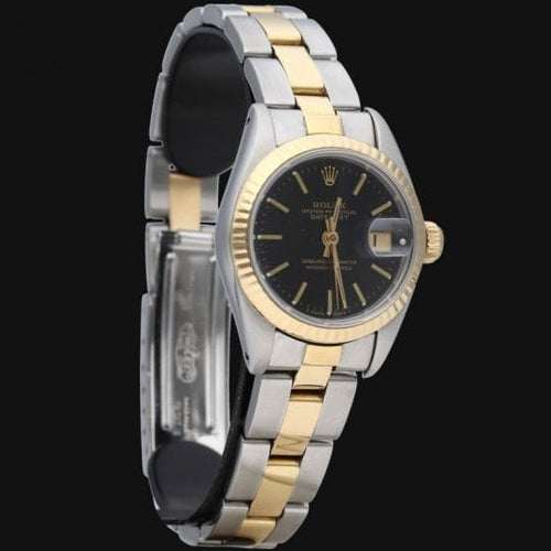 Montre Rolex Datejust - Montre femme 26 mm en acier et or jaune 58 Facettes MT44320