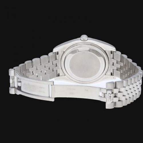 Montre Rolex Datejust 36 - Montre automatique en acier et or blanc 58 Facettes MT44537