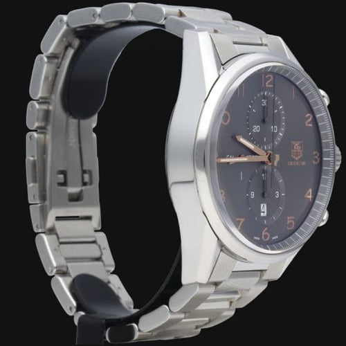 Montre TAG Heuer Carrera - Montre chronographe Calibre 1887 en acier 58 Facettes MT44494