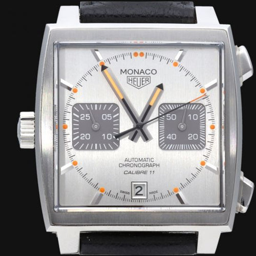 Montre TAG Heuer Monaco - Montre homme à quartz en acier 43 mm 58 Facettes MT44502
