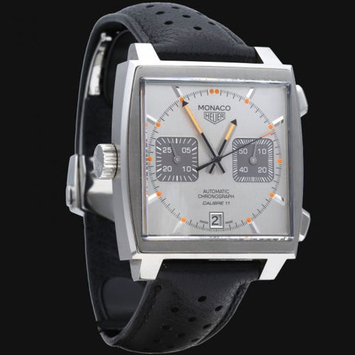 Montre TAG Heuer Monaco - Montre homme à quartz en acier 43 mm 58 Facettes MT44502