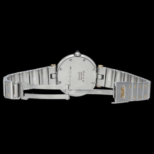 Montre Cartier Santos - Montre ronde quartz en or jaune et acier 58 Facettes MT44395