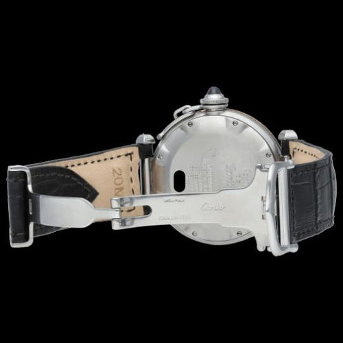 Montre Cartier Pasha - Montre Power Reserve 38 mm en or jaune et acier 58 Facettes MT44431