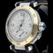 Montre Cartier Pasha - Montre Power Reserve 38 mm en or jaune et acier 58 Facettes MT44431