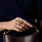 Bague 54.5 Mauboussin  Tellement Subtile pour Toi bague en or blanc, aigue marine, saphirs et améthyste 58 Facettes B250515