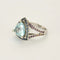 Bague 54.5 Mauboussin  Tellement Subtile pour Toi bague en or blanc, aigue marine, saphirs et améthyste 58 Facettes B250515