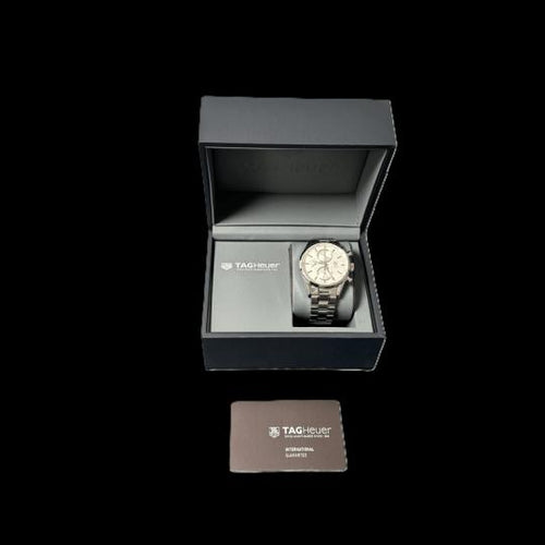 Montre TAG Heuer Carrera - Montre chronographe Calibre 1887 en acier 58 Facettes MT44497