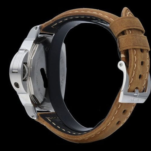 Montre Panerai Luminor Base Logo - Montre homme en acier 44 mm 58 Facettes MT41919