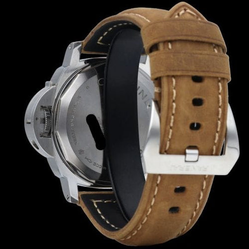 Montre Panerai Luminor Base Logo - Montre homme en acier 44 mm 58 Facettes MT41919