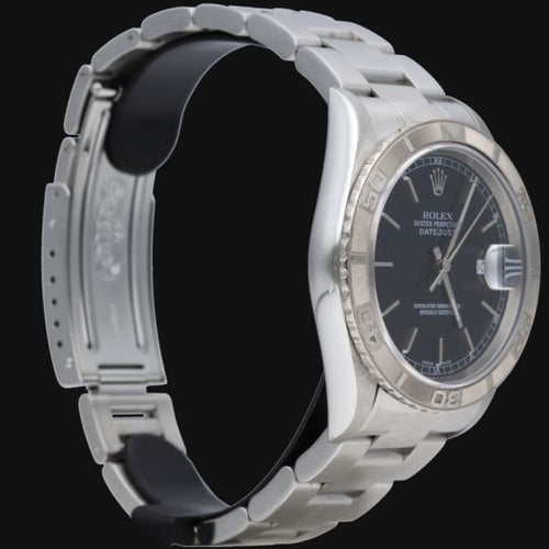 Montre Rolex Datejust Turn-O-Graph - Montre automatique 36 mm en acier 58 Facettes MT44100