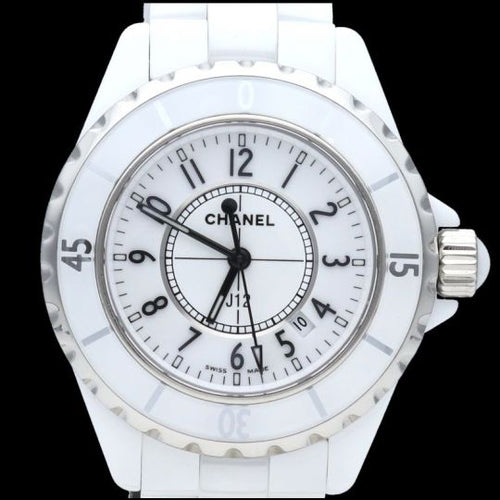 Montre Chanel J12 - Montre 33 mm à quartz en céramique 58 Facettes MT44563