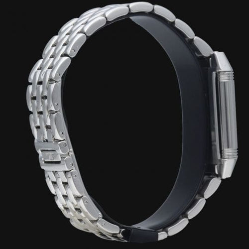 Montre Jaeger-LeCoultre Reverso - Montre classique Petit Monoface en acier 58 Facettes MT43956