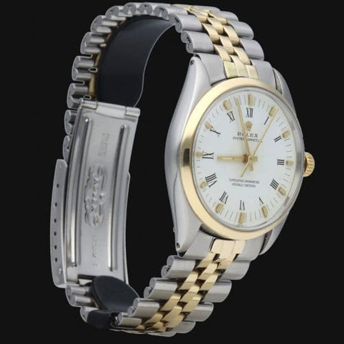 Montre Rolex Oyster Perpetual - Montre 34 mm en or jaune et acier 58 Facettes MT39932