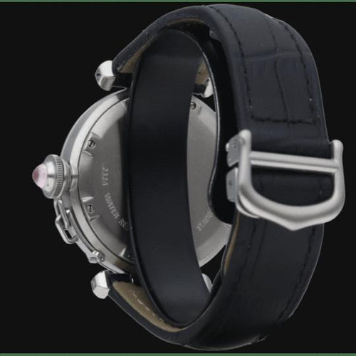 Montre Cartier Pasha - Montre automatique 35 mm nacre en acier 58 Facettes MT44405