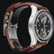 Montre Montblanc 1858 Geosphere - Montre automatique homme en acier 58 Facettes MT44313