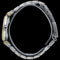 Montre Cartier Santos - Montre ronde femme en or jaune et acier 58 Facettes MT44413