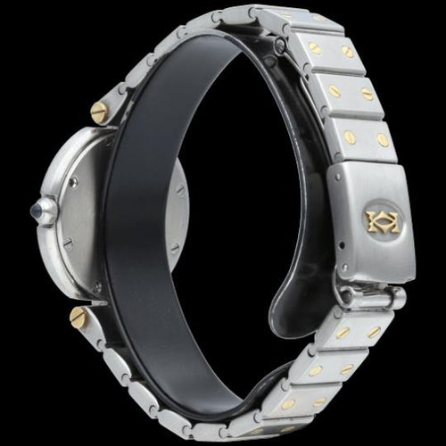 Montre Cartier Santos - Montre ronde femme en or jaune et acier 58 Facettes MT44413