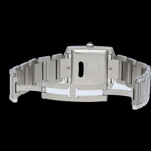 Montre Cartier Tank Française - Montre automatique en acier 58 Facettes MT43902